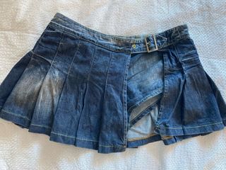 Falda-shorts  vaquera Replay