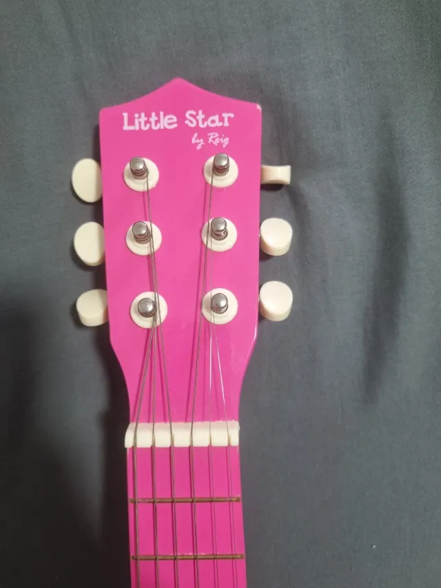 Guitarra rosa infantil Little Star