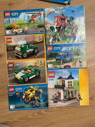 Lego Creator, City y Star Wars- Varios Sets