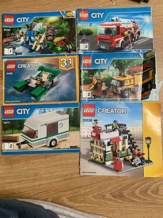 Lego Creator, City y Star Wars- Varios Sets