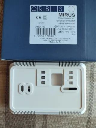 Termostato Orbis Mirus Cronotermostato