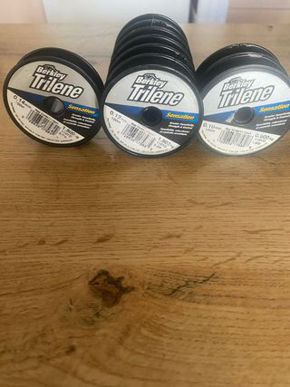 12 Bobinas Hilo Pesca Berkley Trilene Sensation