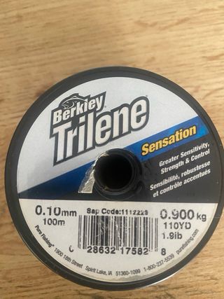 12 Bobinas Hilo Pesca Berkley Trilene Sensation