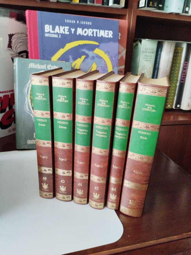 Lote literatura clásica griega 6 libros