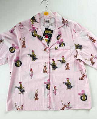 Pigiama grinch Rosa primark L nuova natalizia