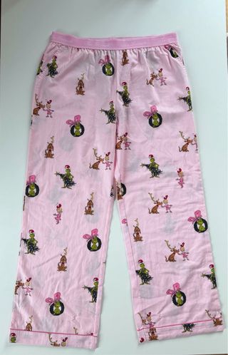 Pigiama grinch Rosa primark L nuova natalizia
