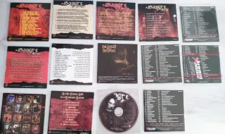 Lote CDs y DVDs Sangre y Fuego + Xtreem Music