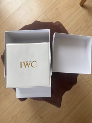 Scatola porta orologi IWC
