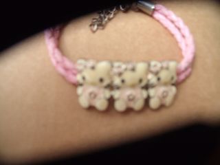 Pulsera Hello Kitty Rosa