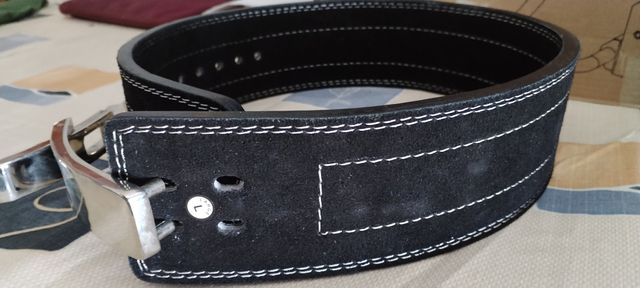 Cinturón Powerlifting Palanca Gym Negro