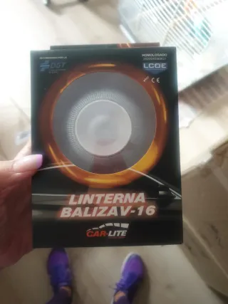 2 Baliza V16 Car-Lite Homologada DGT