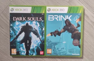Juegos Xbox 360 Dark Souls y Brink