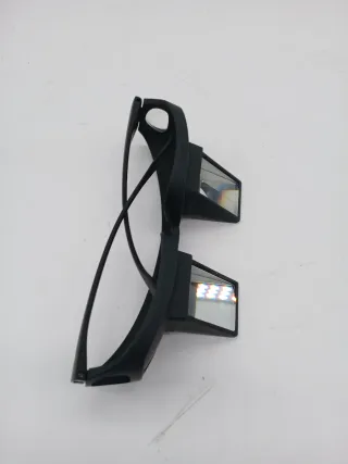 Gafas con prismas para leer en cama