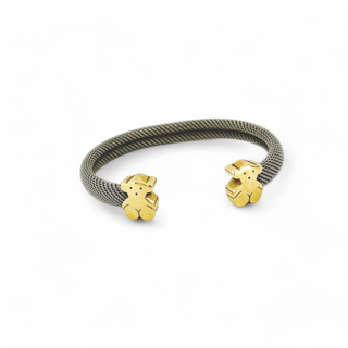 Pulsera Tous Acero y Oro 18kt