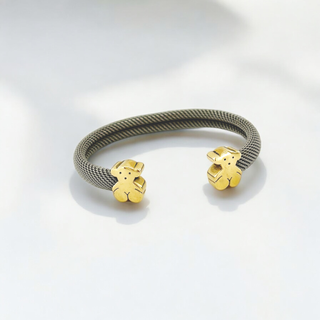 Pulsera Tous Acero y Oro 18kt