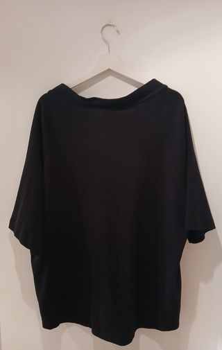 Camiseta Pull&Bear Negra Manga Corta