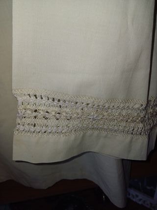 Blusa bordada beige talla única