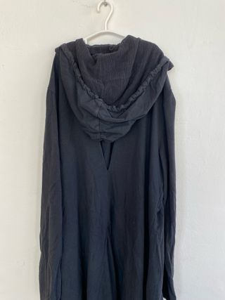 Chaqueta Larga David Valls Negra Talla Única