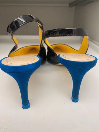 Zapatos tacón Zara T 37 negros