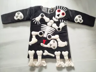 Disfraz Calavera Talla 6-8 Años