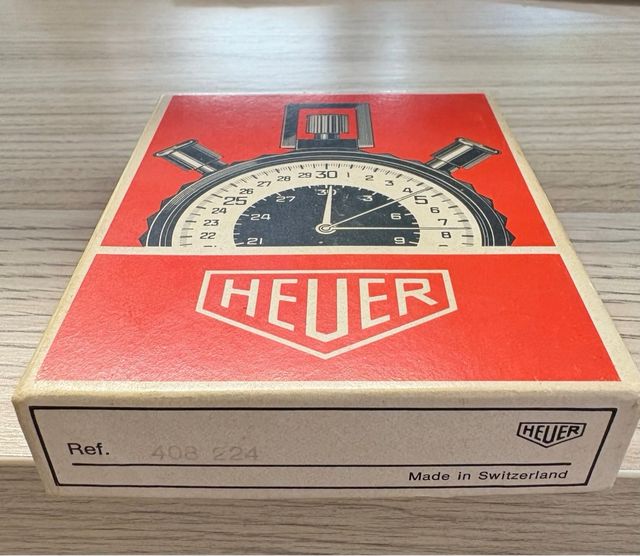 Cronómetro suizo coleccionista marca Heuer.
