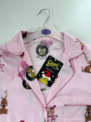 Pigiama grinch Rosa primark XL nuova natalizia