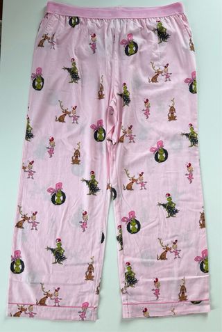 Pigiama grinch Rosa primark XL nuova natalizia