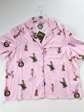 Pigiama grinch Rosa primark XL nuova natalizia