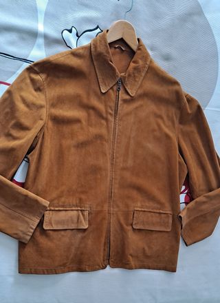 Chaqueta ante natural hombre