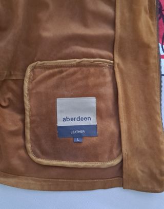 Chaqueta ante natural hombre