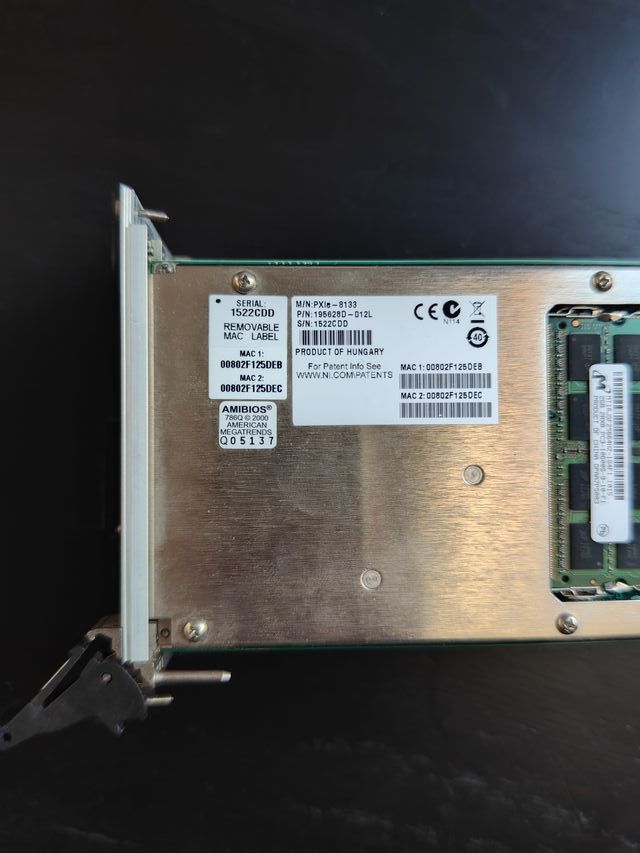 National Instruments NI PXIe-8133 Embedded Control