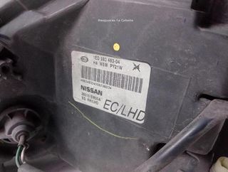 Faro der 26010em00a nissan tiida fastback 22509321