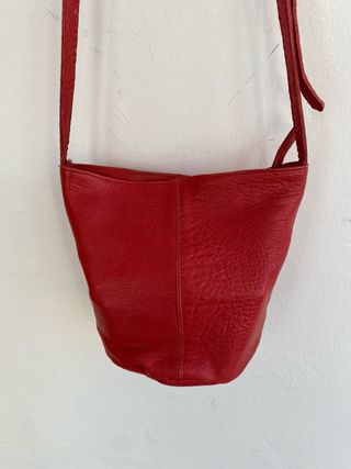 Bolso Biba Piel Rojo
