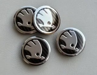56mm Tapabujes Skoda Centro de Llantas Ruedas 