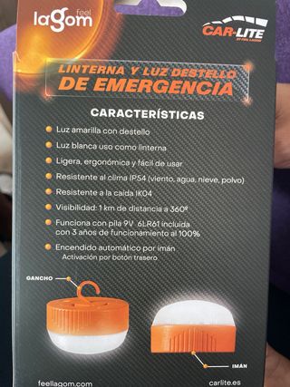 Baliza V16 DGT Homologada Car-Lite