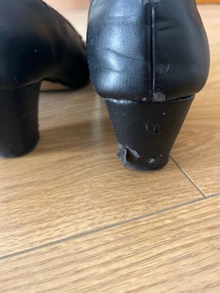 Zapatos Flamenco Flamenca Talla 40 Negros