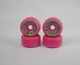 Set 4 Ruote Skateboard California Pink 66mm