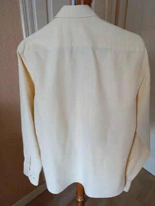 Camisa Purificación García Caballero Amarilla