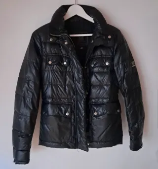 Chaqueta Belstaff Mujer Plumón Ganso Negra