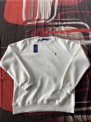 Sudadera Polo Ralph Lauren Blanca