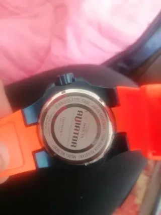 Reloj Invicta Hombre Azul Naranja