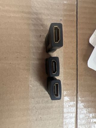 Acopladores HDMI Hembra a Hembra (4 uds)