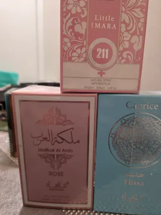 Lote 3 Perfumes Árabes Mujer Imara, Marasik