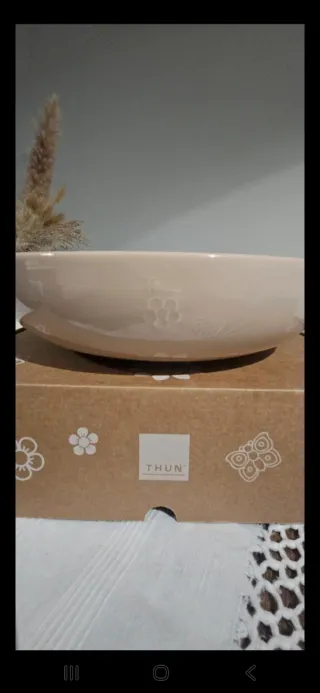 Ciotola Thun Beige in Ceramica