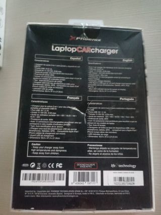 Cargador Coche Portátil Laptop XPhoenix