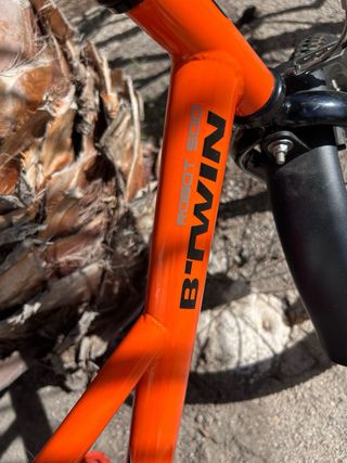 Bicicleta infantil 16 pulgadas naranja