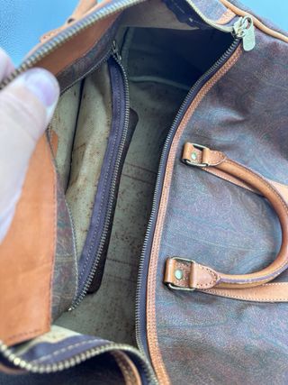 Bolso de viaje Etro estampado