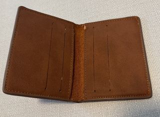 Cartera de piel marrón Diplomático