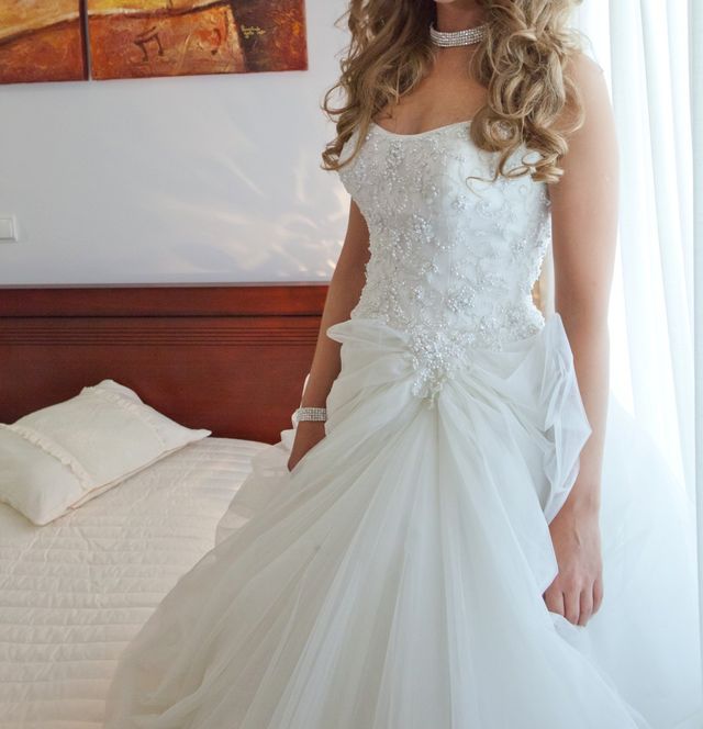 Vestido de Noiva Maggie Sottero Off-white S