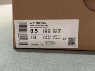 Nike ACG Moc 3.5 Talla 42 Verde